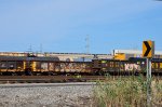 CSX Gondolas in the yard